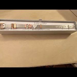 Stainless steel adjustable bracelet